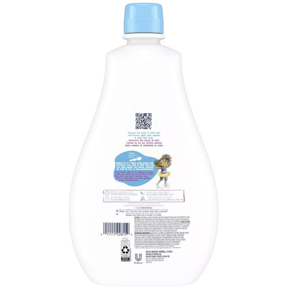 Dove Kids Care Cotton Candy Hypoallergenic Awesome Bubble Bath 591ml 8 Pack Image 4