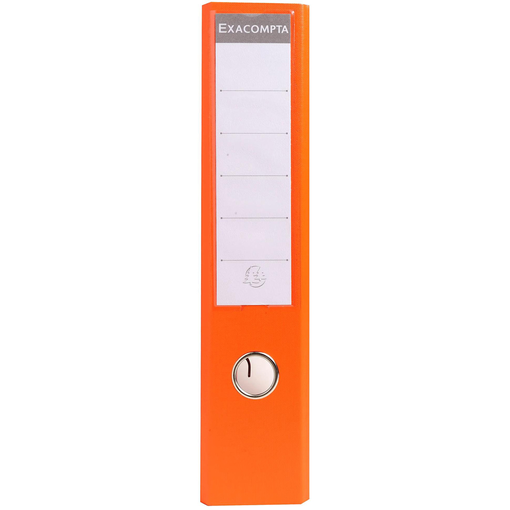 Exacompta PremTouch A4 Orange PVC Level Arch File 10 Pack Image 4