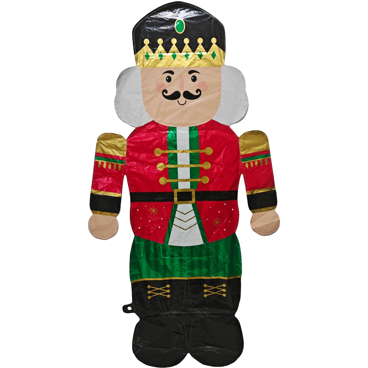 Giant Standing Nutcracker BalloonRed Image
