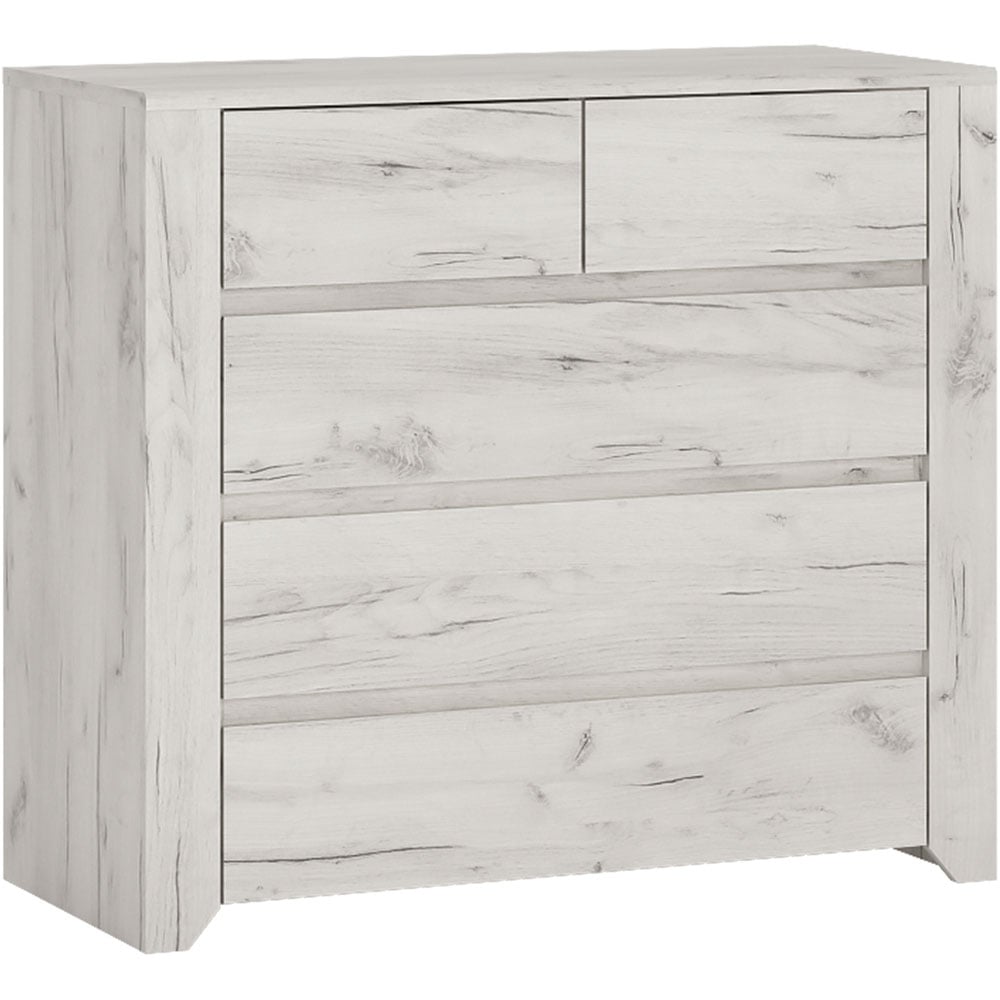 Florence Angel 5 Drawer Chest of Drawers Image 2