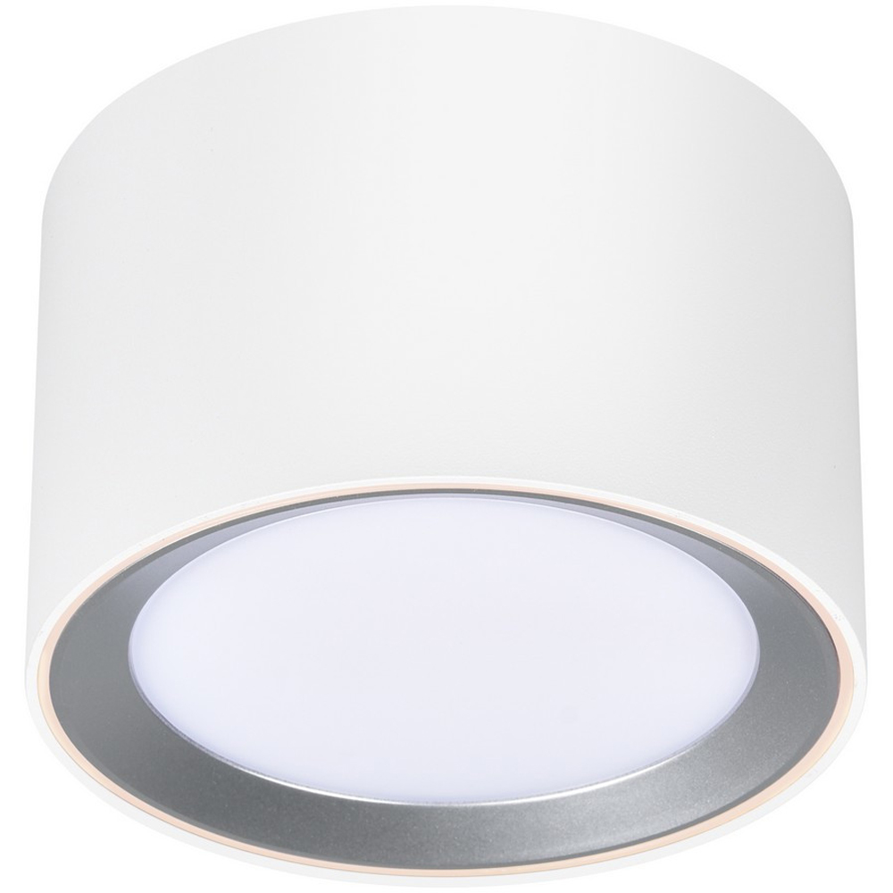 Nordlux Landon 8 White Black Bathroom Light Image 1