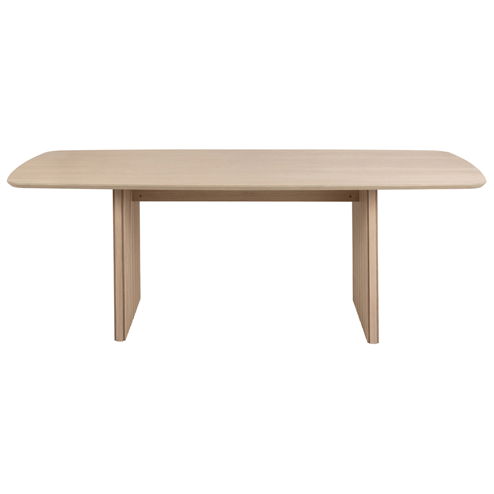 Florence Christo 6 Seater Dining Table Oak Image 3