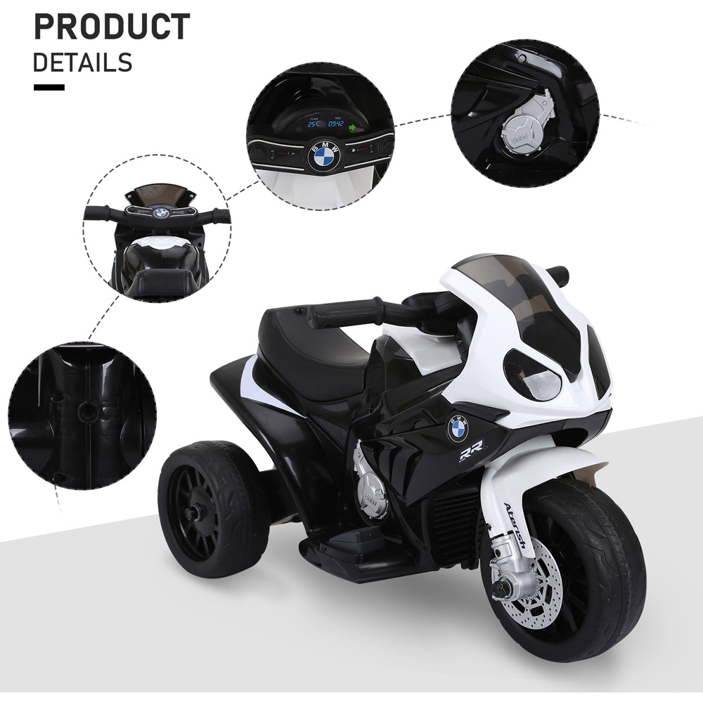 Portland BMW S1000RR Kids Electric Ride On Motorcycle Black Image 3