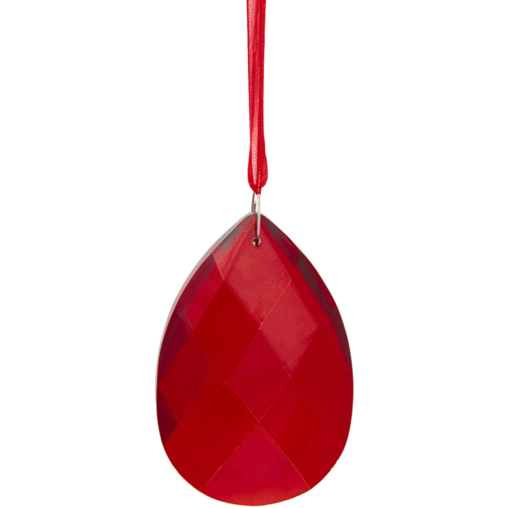 Hanging Droplet Red Image 3