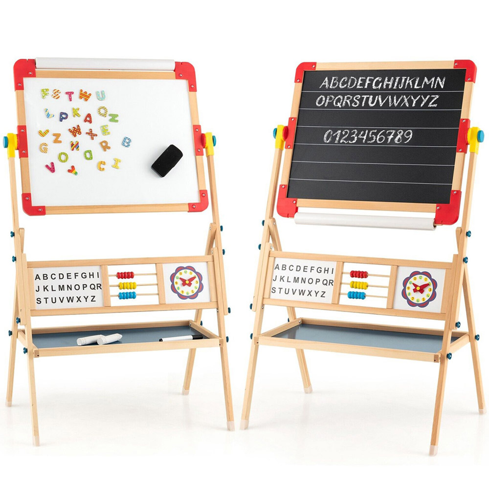 Costway 3 in 1 Freestanding Kid's Art Easel Image 2