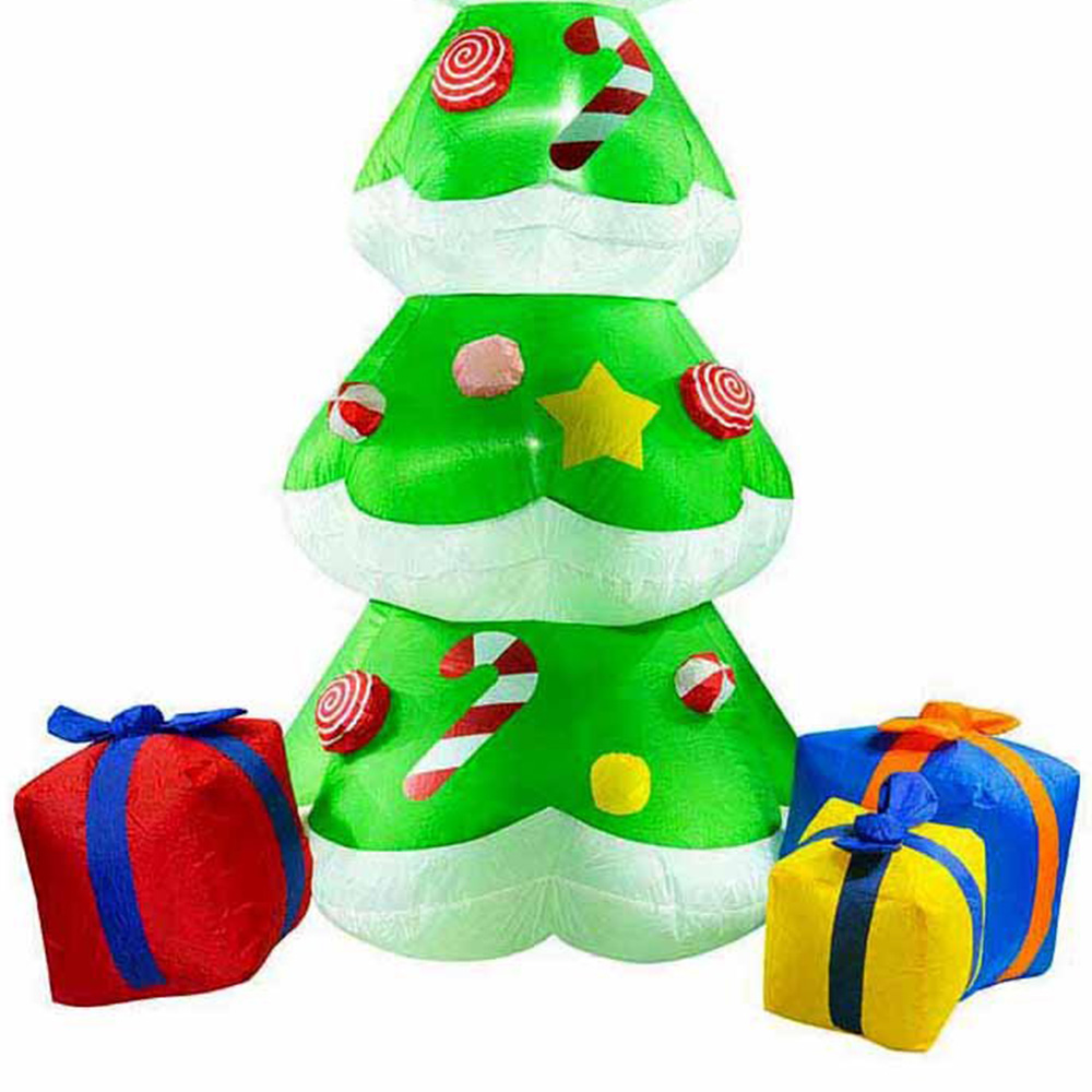 Wilko 6ft Festive Inflatable Tree and Gifts Christmas Decoration Image 3