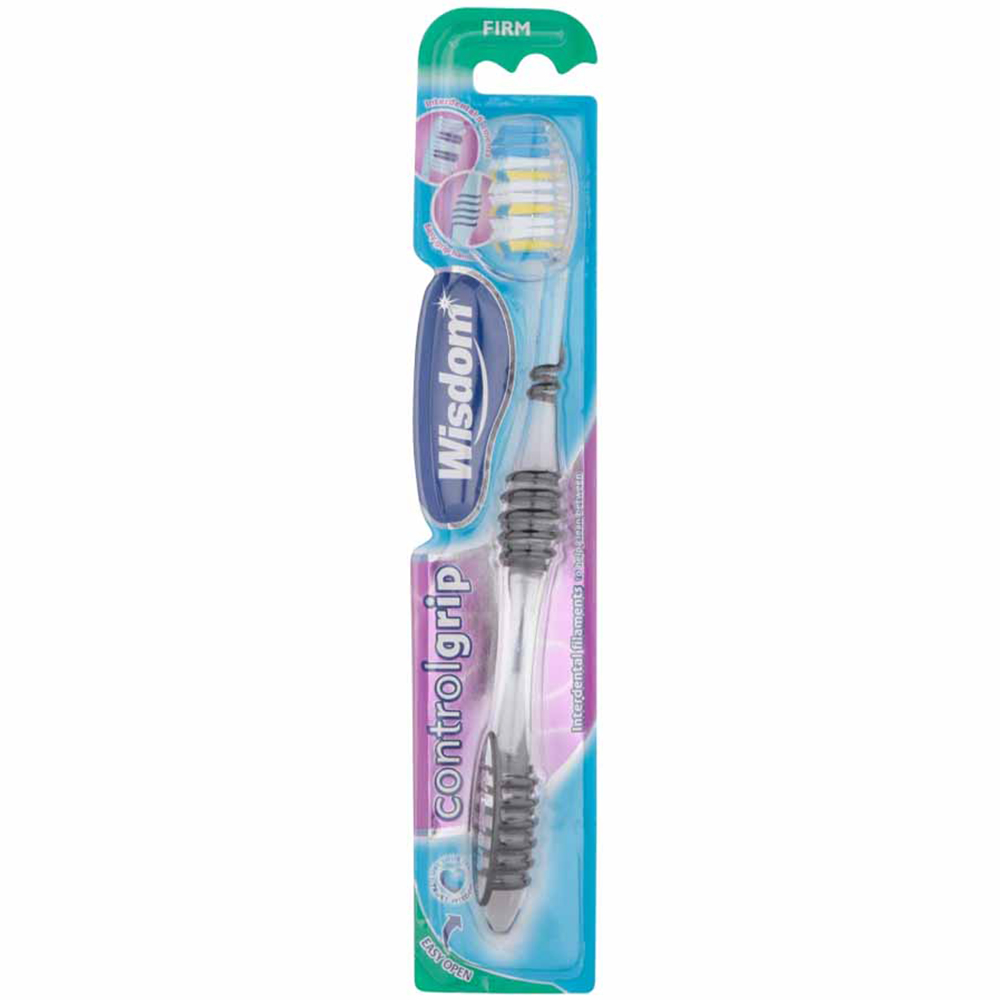 Wisdom Control Grip Firm Toothbrush Image 3