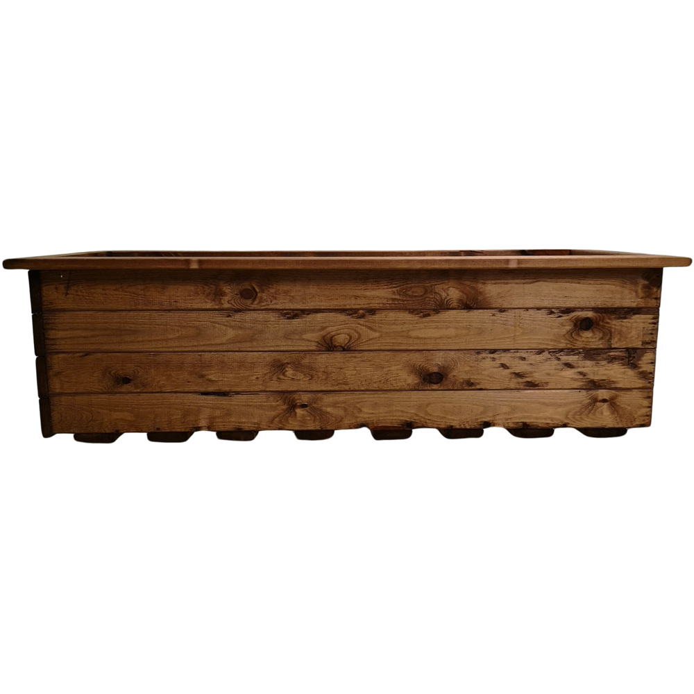 Samuel Alexander Large Wooden Garden Trough 108 x 41cm Image 3
