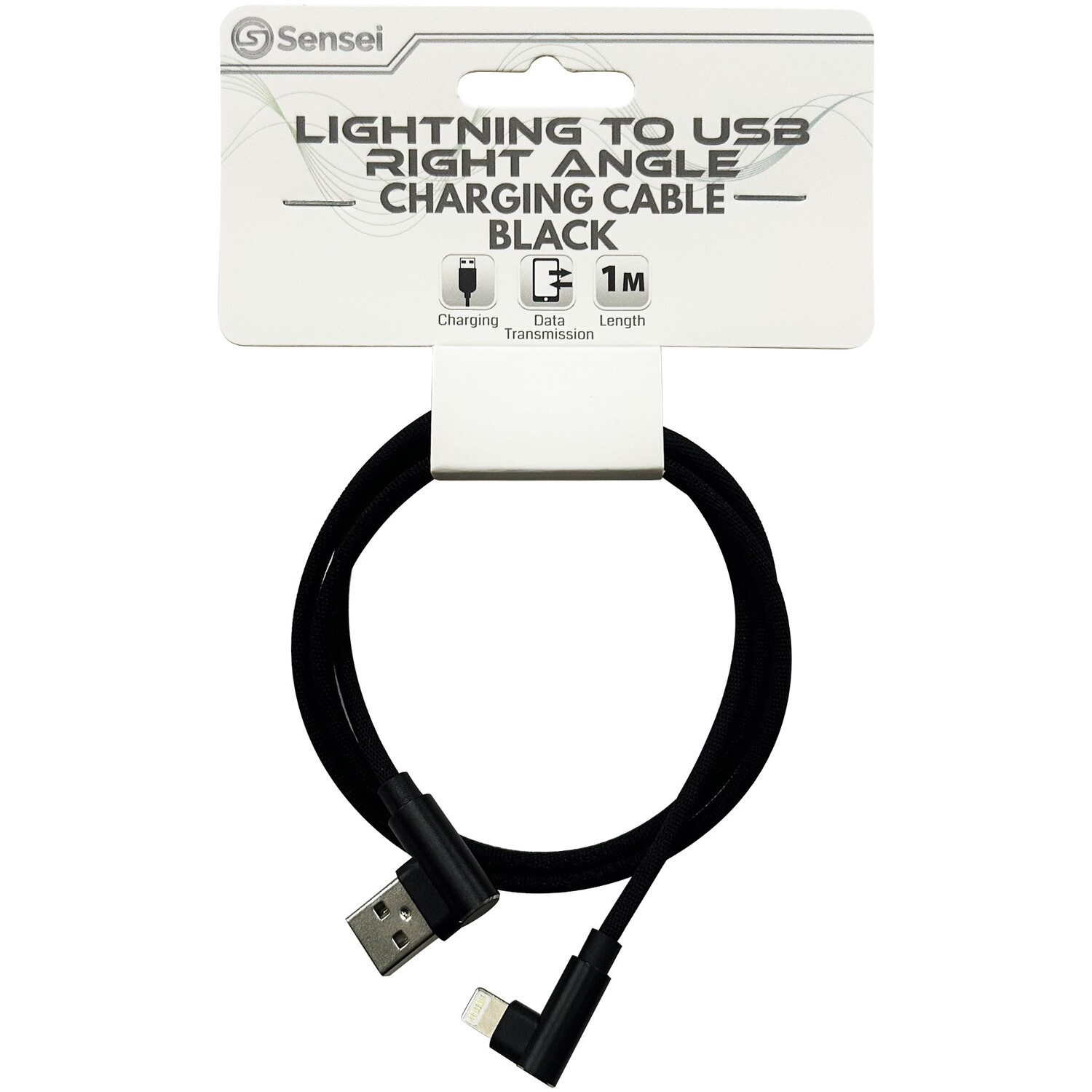 Lightning to USB Right Angle Cable Image
