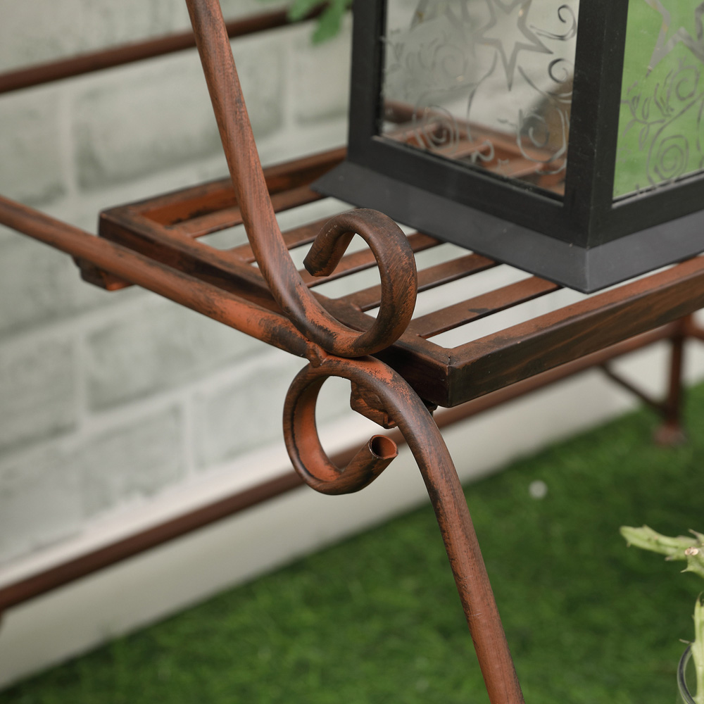 Outsunny 3 Tier Stair Style Plant Stand Image 6