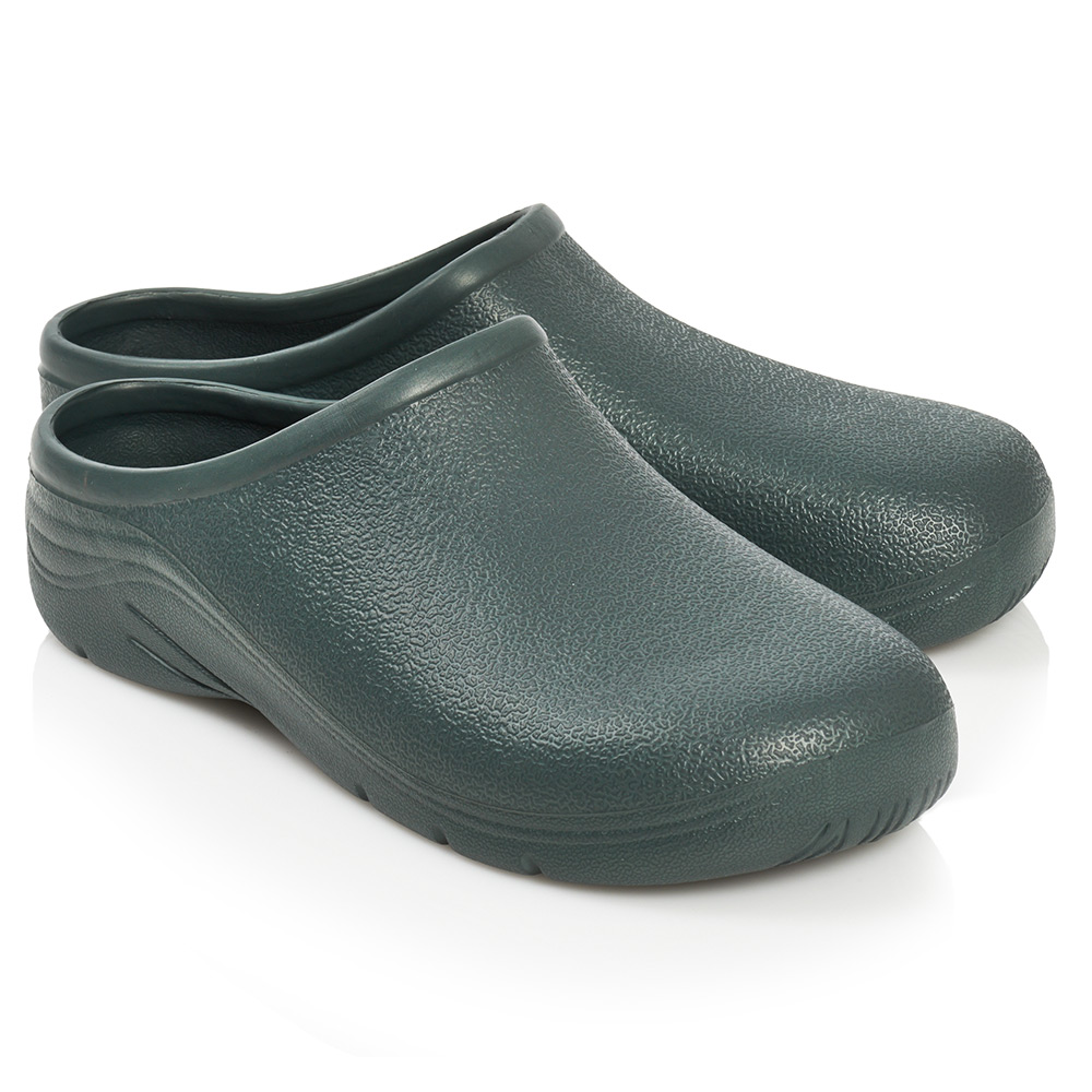 Wilko Size 7 Dark Green Garden Clogs Image 4