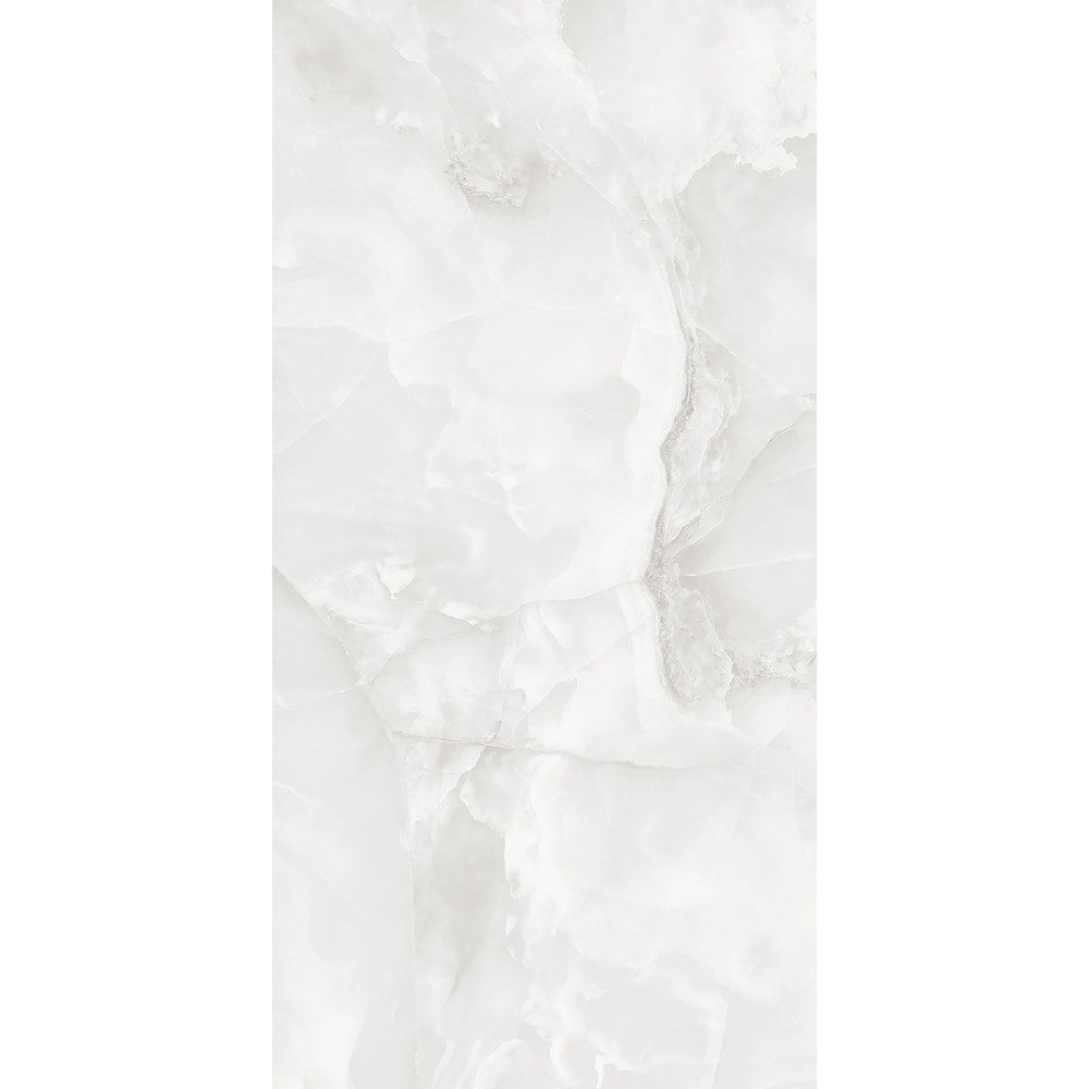 Top Ceramics Grey Marble Effect High Gloss Porcelain Wall Tile 1200 x 600mm Image 2