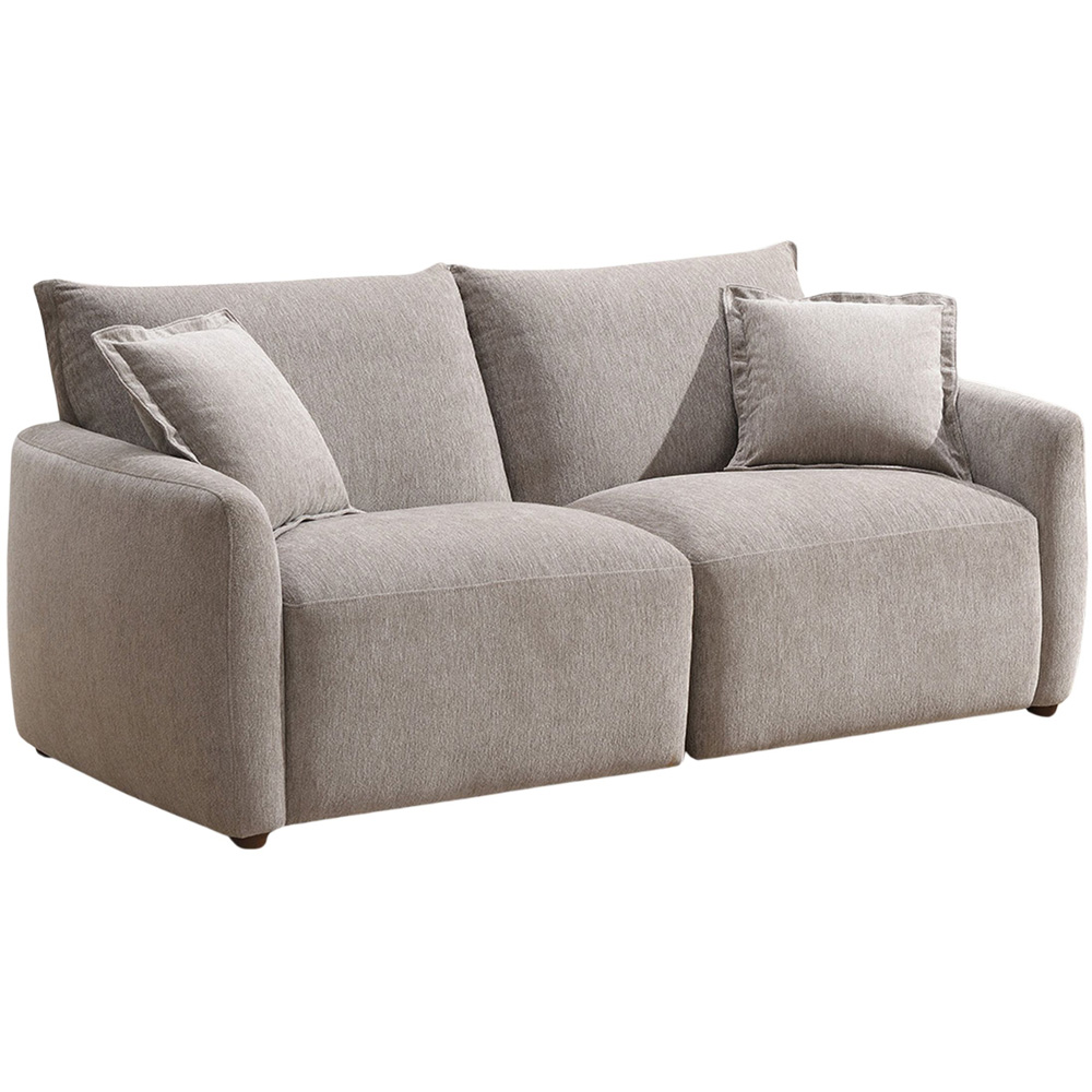 Bedford 3 Seater Stone Sofa Image 2