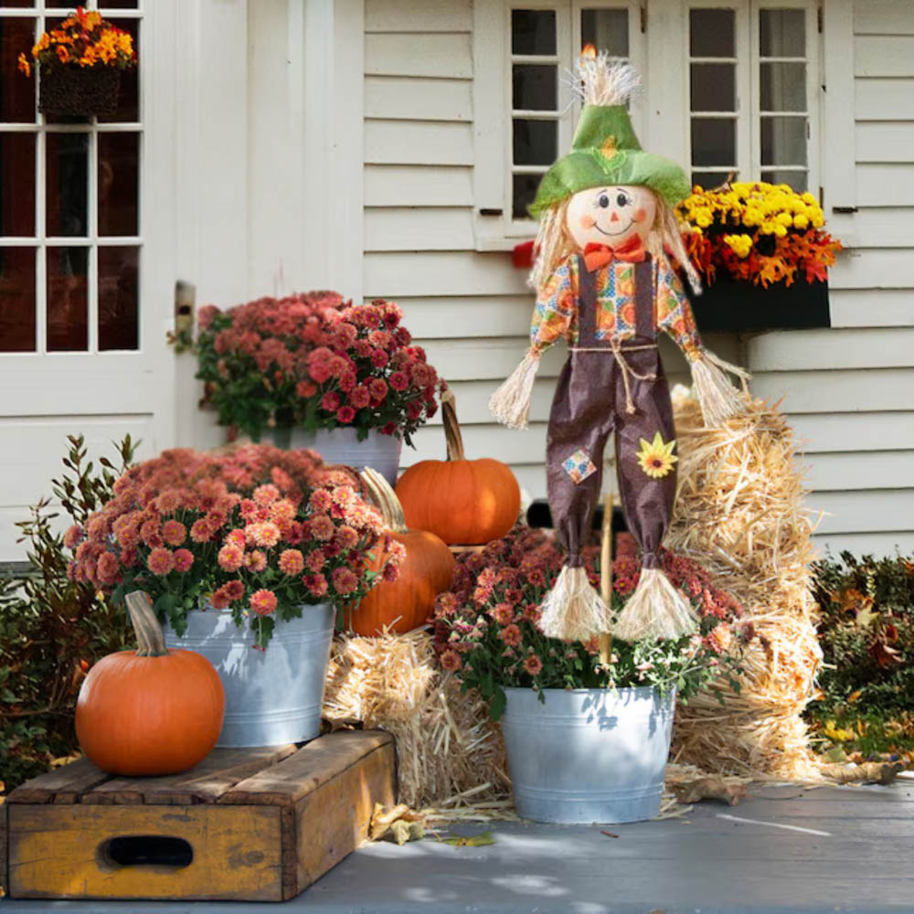 Garden Mile Garden Boy Scarecrow Decoration 120cm Image 3