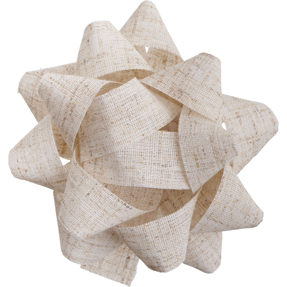 Wilko 4 Pack Fabric Bows Image 4