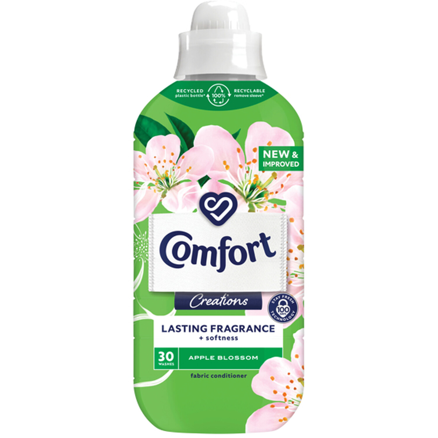 Comfort Apple Blossom Fabric Conditioner 30 Washes 900ml Image