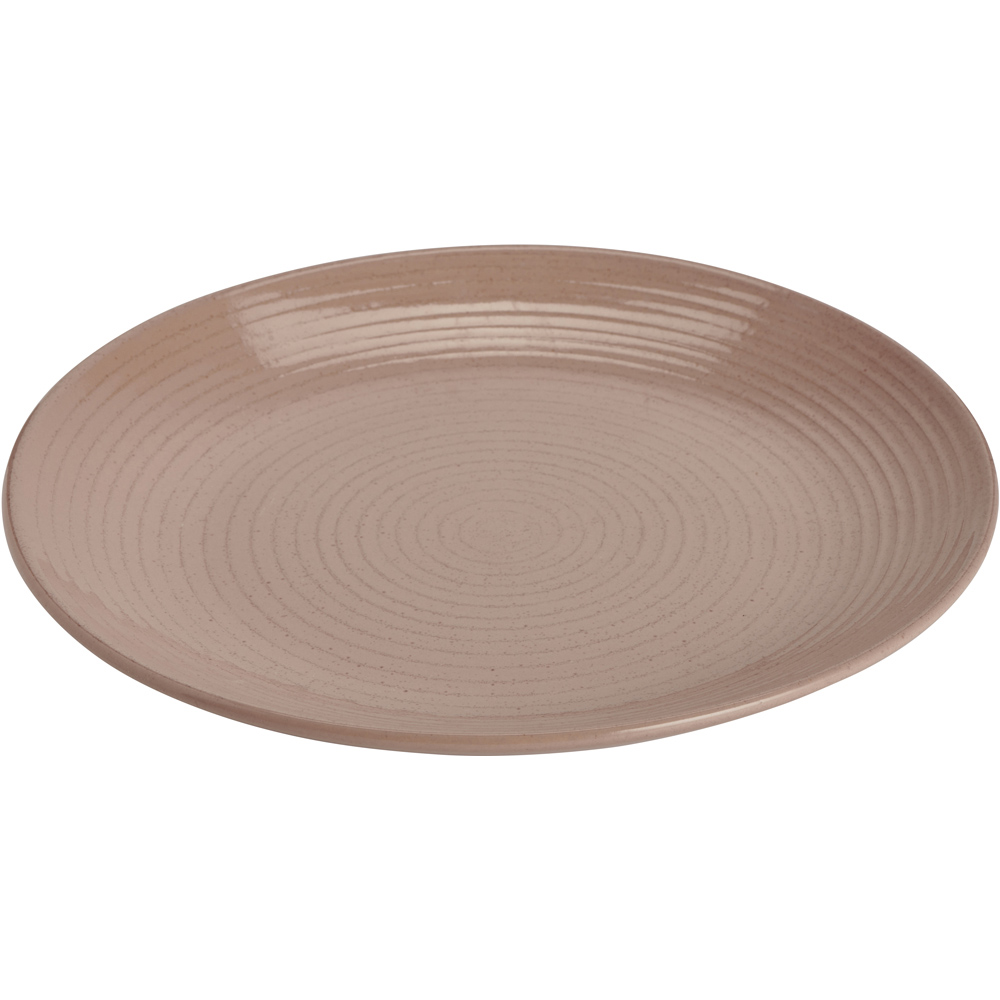 Wilko Pink Reactive Glaze Dinner Plate Wilko
