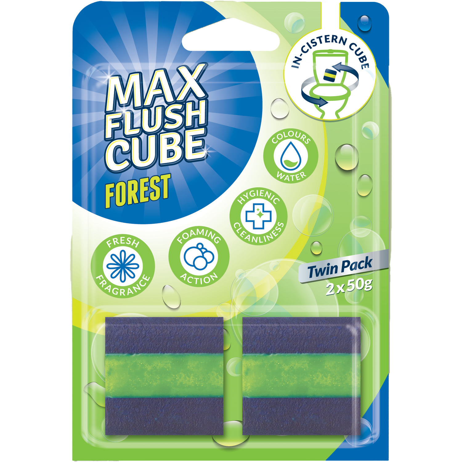 Max Flush Cube Twin Pack - Forest Image 1