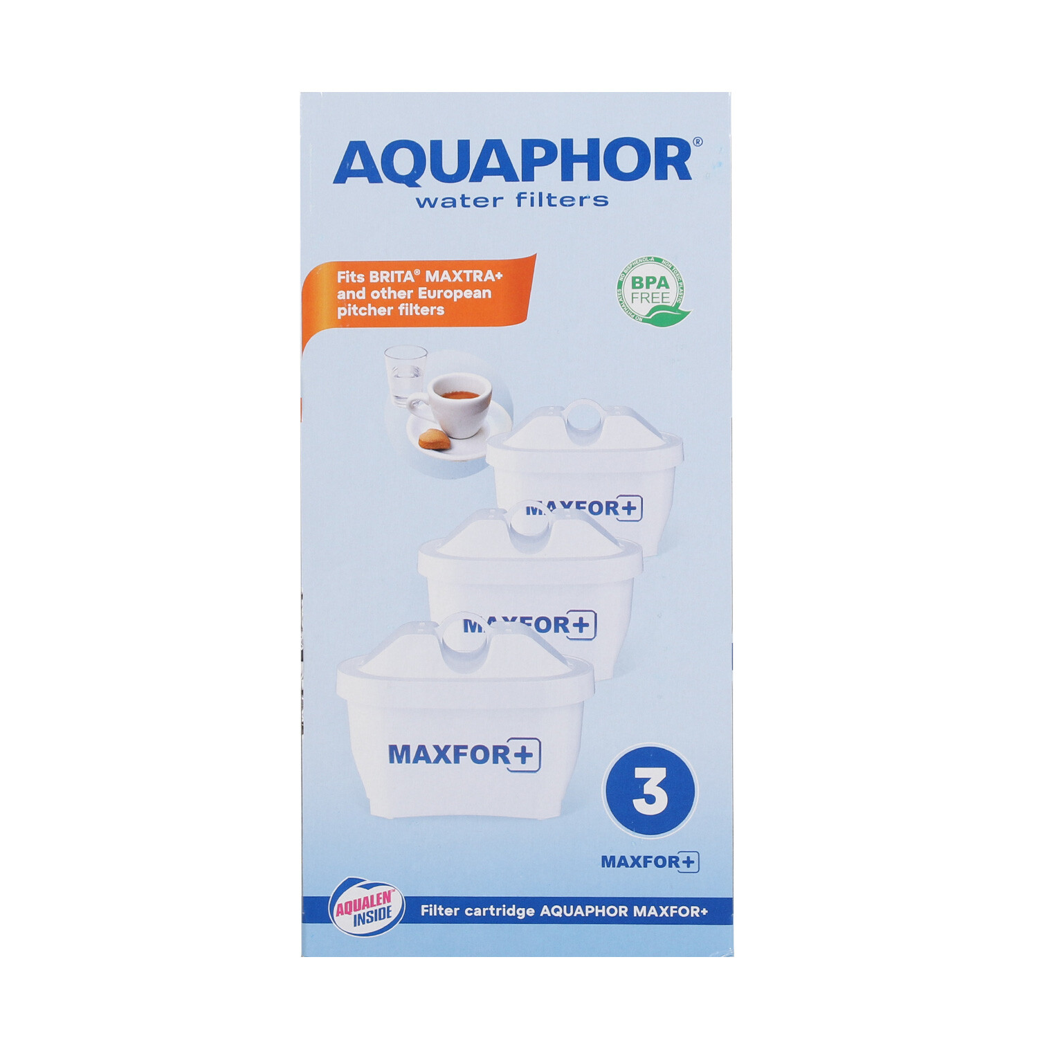 Aquaphor Maxfor Water Filter Cartridge 3 Pack Image