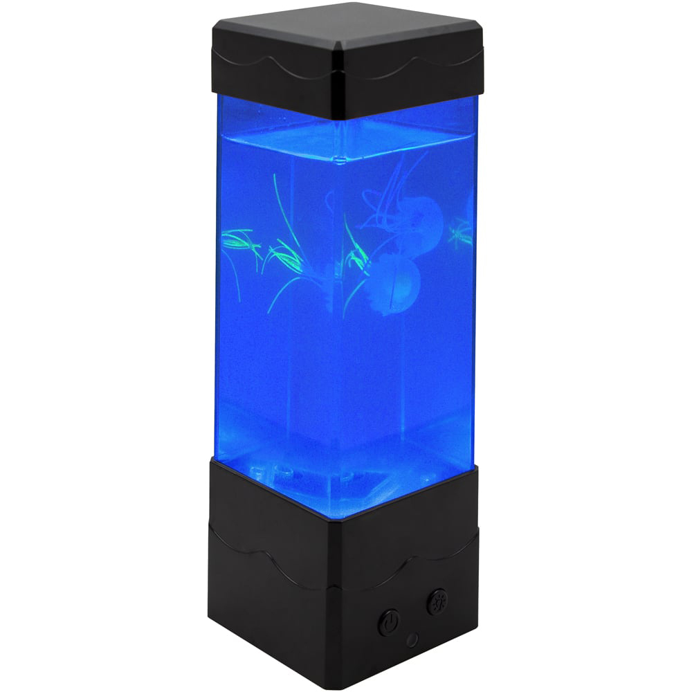 Global Gizmos Square Jellyfish Aquarium Lamp 9 inch Image 5