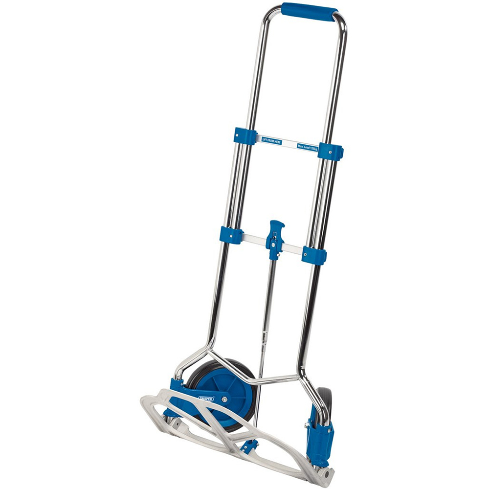 Draper 125kg Heavy Duty Fold Flat Sack Truck Image 2