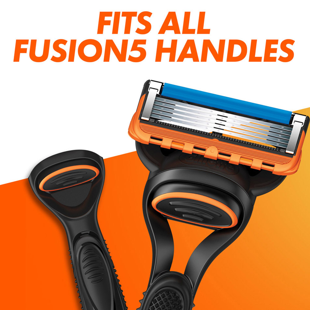 Gillette Fusion 5 Mens Razor Blades 4 Pack Image 7