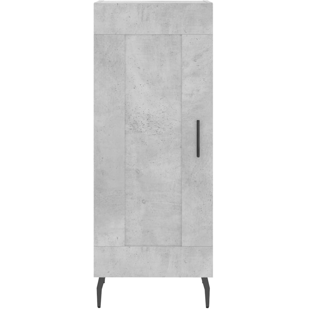 vidaXL 2 Door Concrete Grey Highboard Image 8