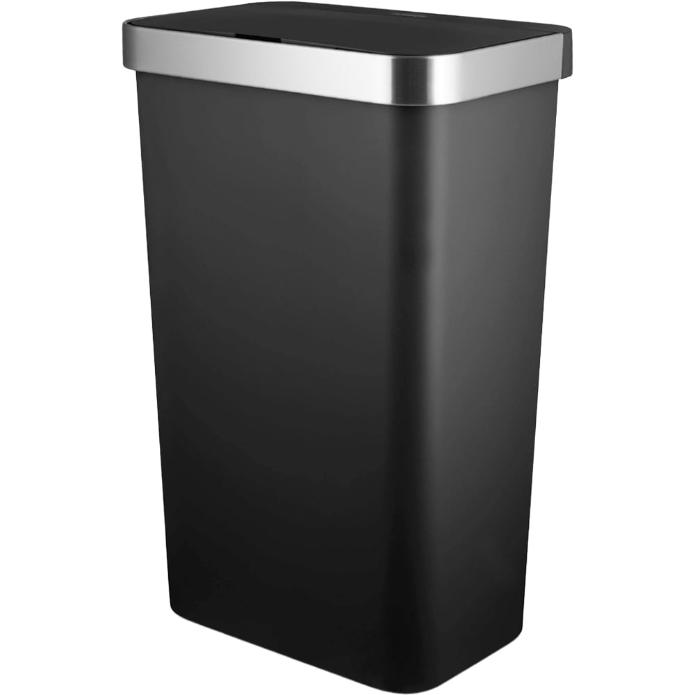 Tower Rectangular Black ABS Sensor Bin 50L Image 1