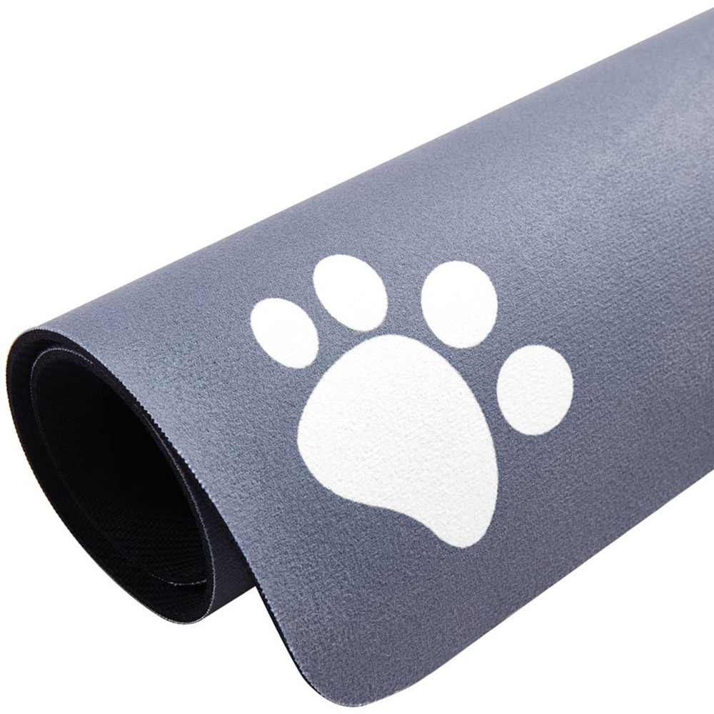H&O Direct Dark Grey Diatom Mud Quick Dry Pet Mat 30 x 50cm Image 5