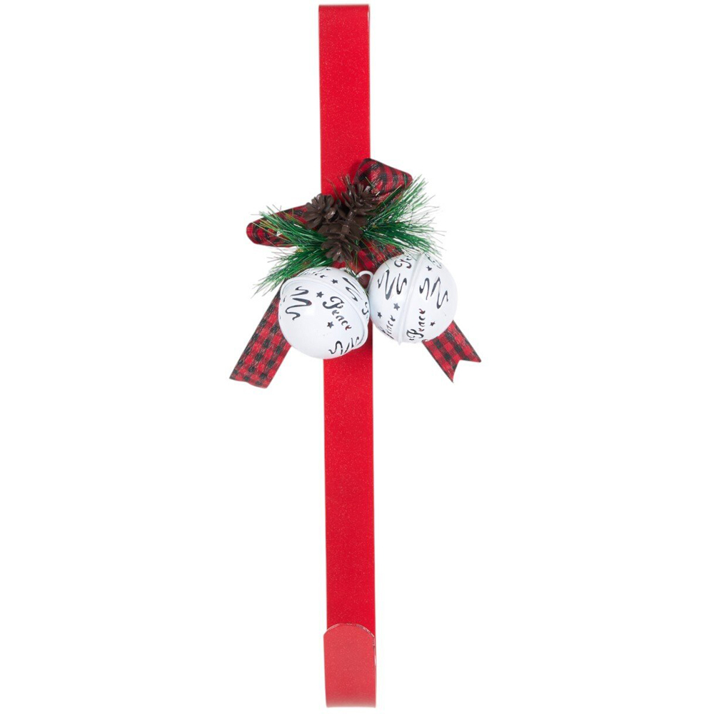 Bell Wreath Hanger Red Image 2
