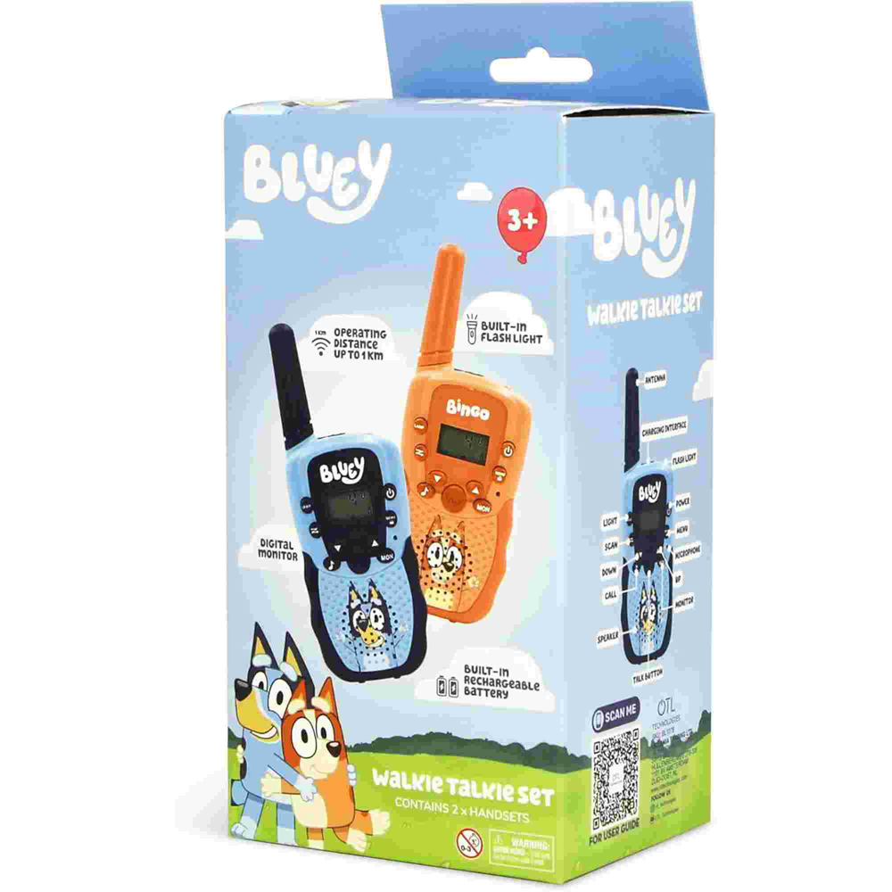 OTL Bluey and Bingo Kids Walkie Talkie Set Image 3