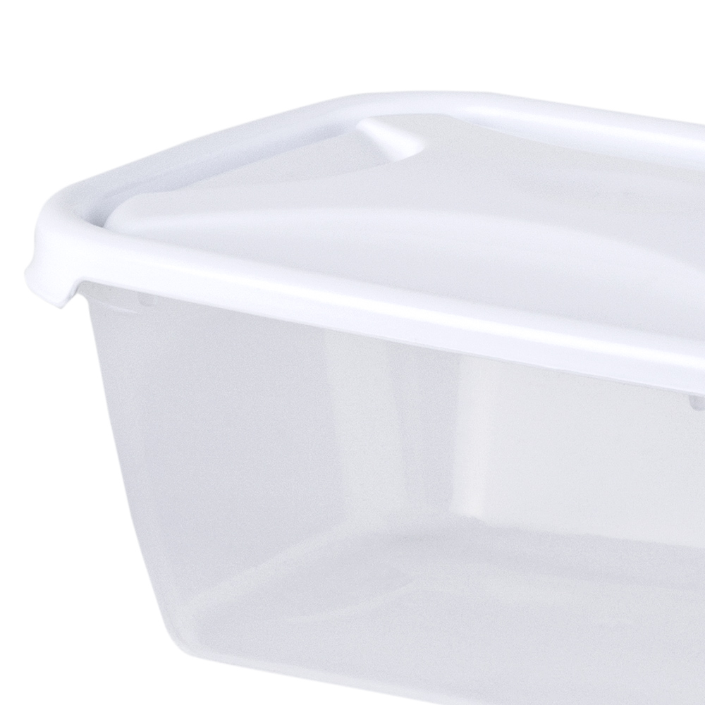 Wham 1.2L Rectangle Food Box and Lid Image 2