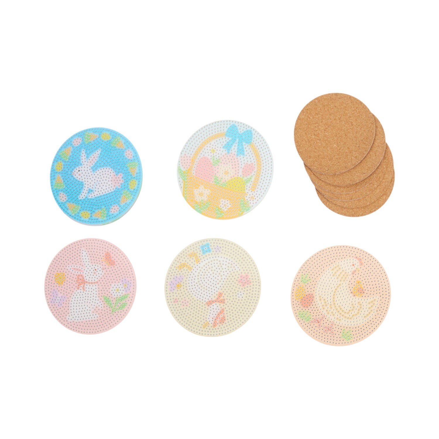 Easter Diamond Coaster Kit Image 4