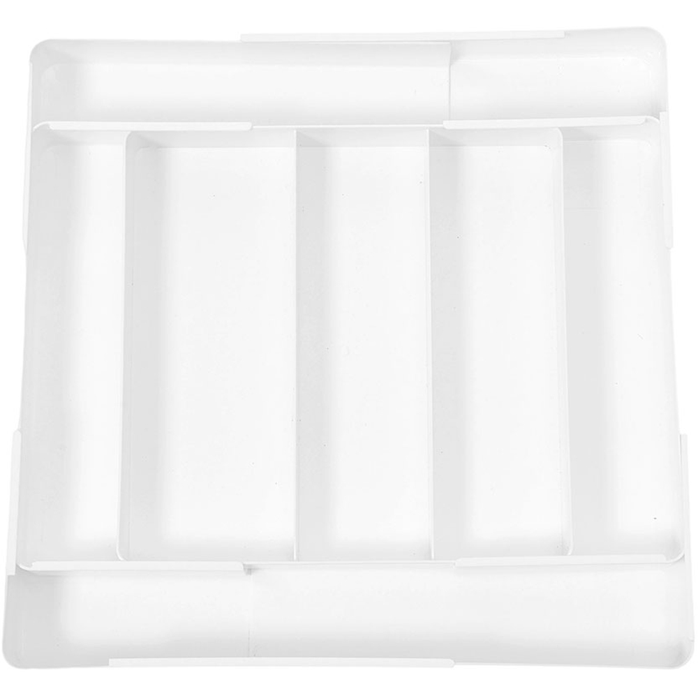 Living and Home 7 Adjustable Drawer Organiser Tray Image 1