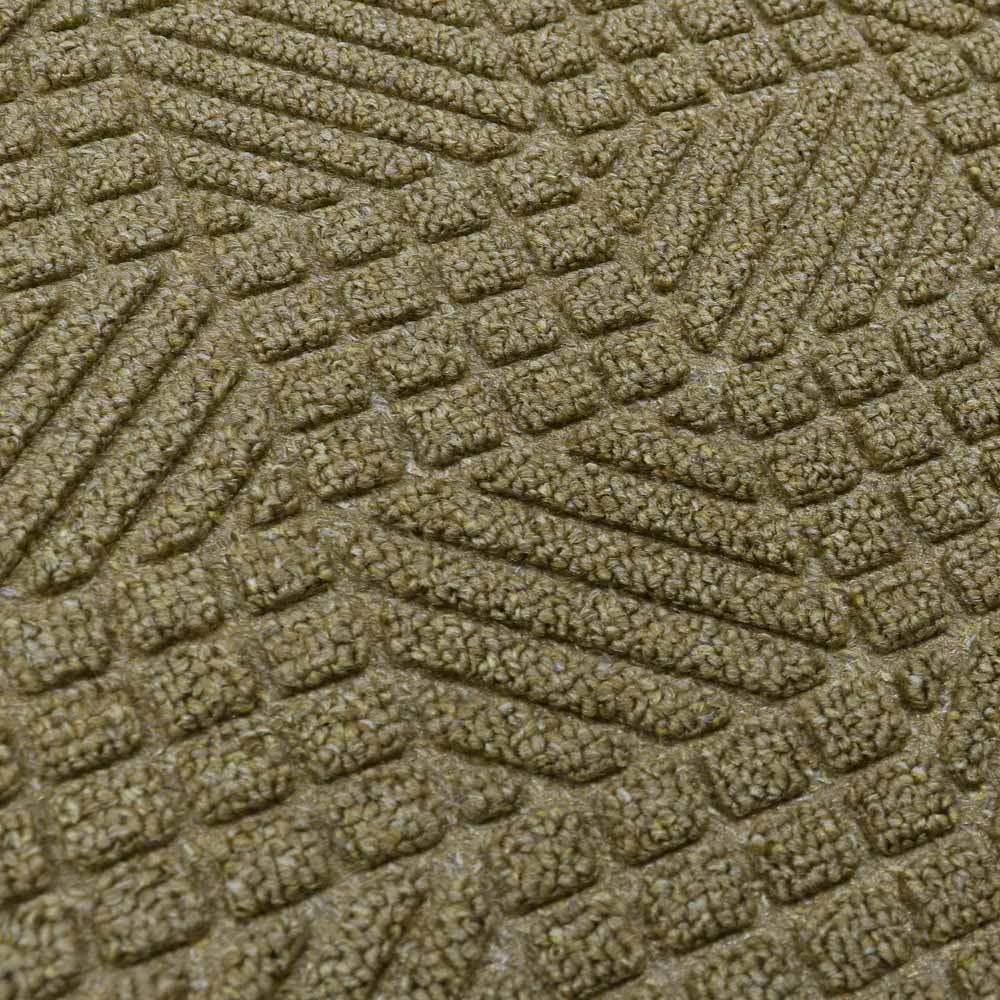JVL Beige Firth Rubber Doormat 40 x 70cm Image 5
