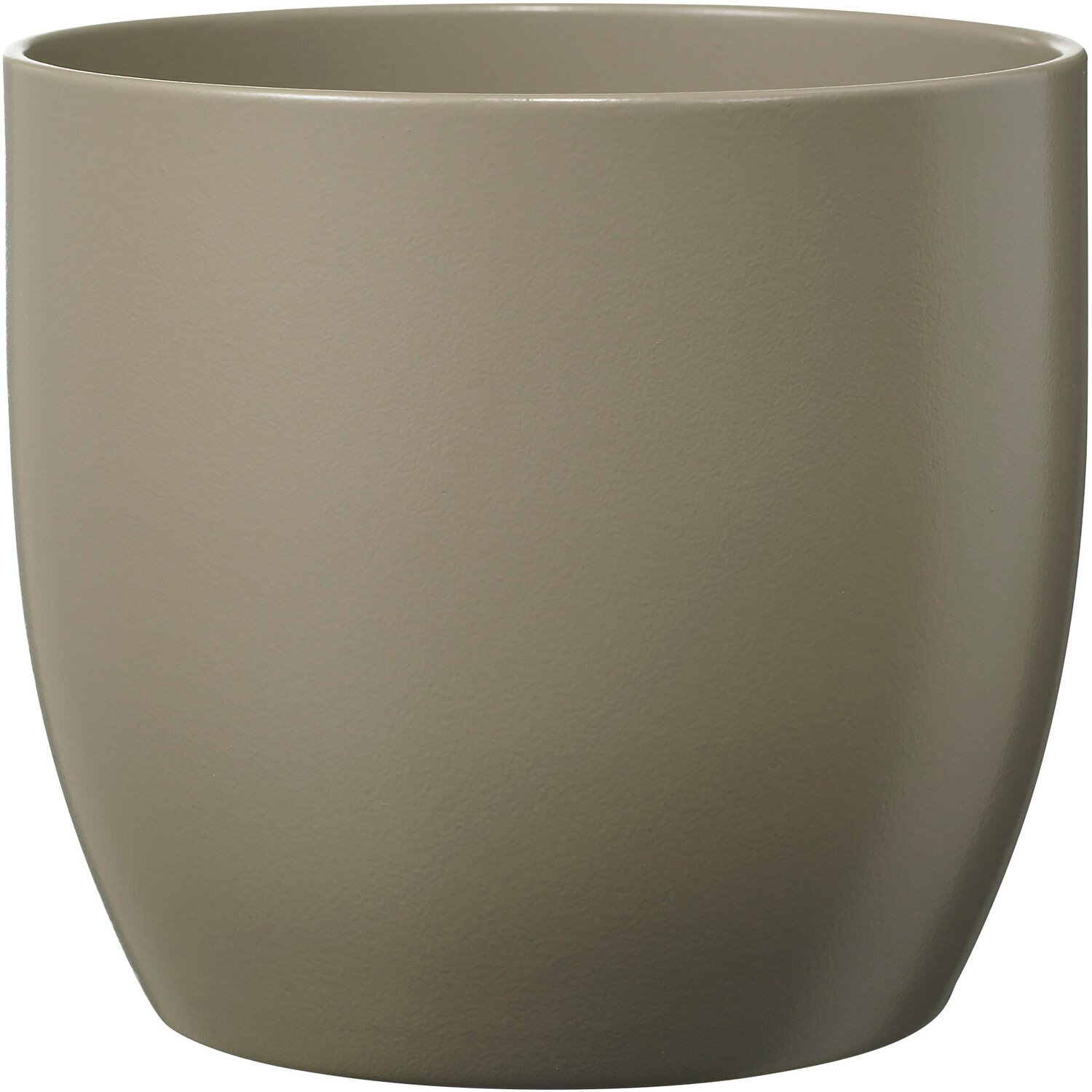 Basel Fashion Matte Cover Pot Light Grey Image