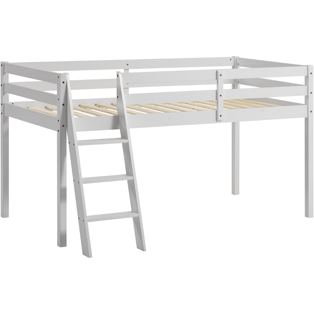 VIDA DESIGNS Sydney Single White Bunk Bed with Foam Mattress Image 2