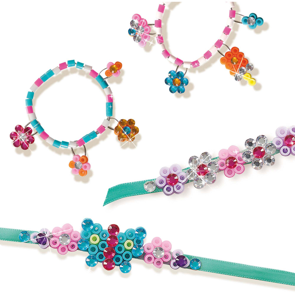 SES Creative Beedz Diamond Jewellery Iron On Beads Kit 1200 Piece Image 4