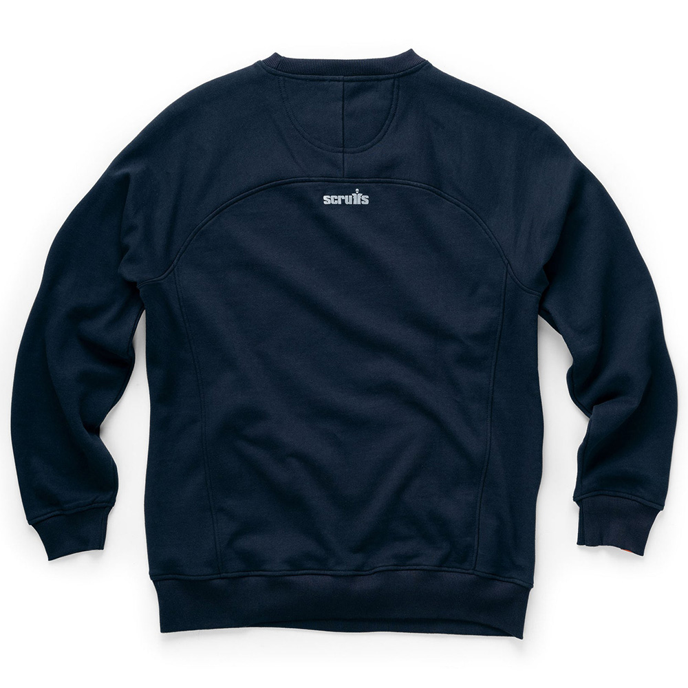 Scruffs Eco Worker Sweatshirt S Navy Image 2