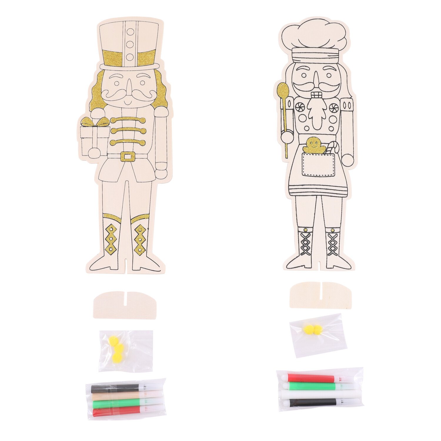 Crafty Club Colour Your Own Nutcracker Image 2