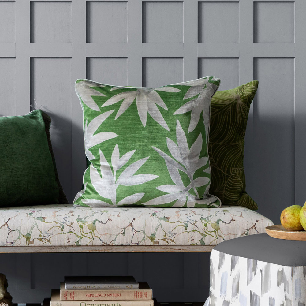Voyage Maison Silverwood Apple Velvet Feather Rich Cushion 50 x 50cm Image 2