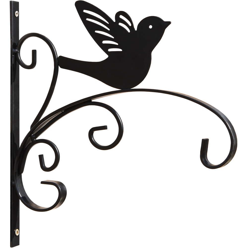 Garden Gear King Swallow Black Garden Bracket Image 1