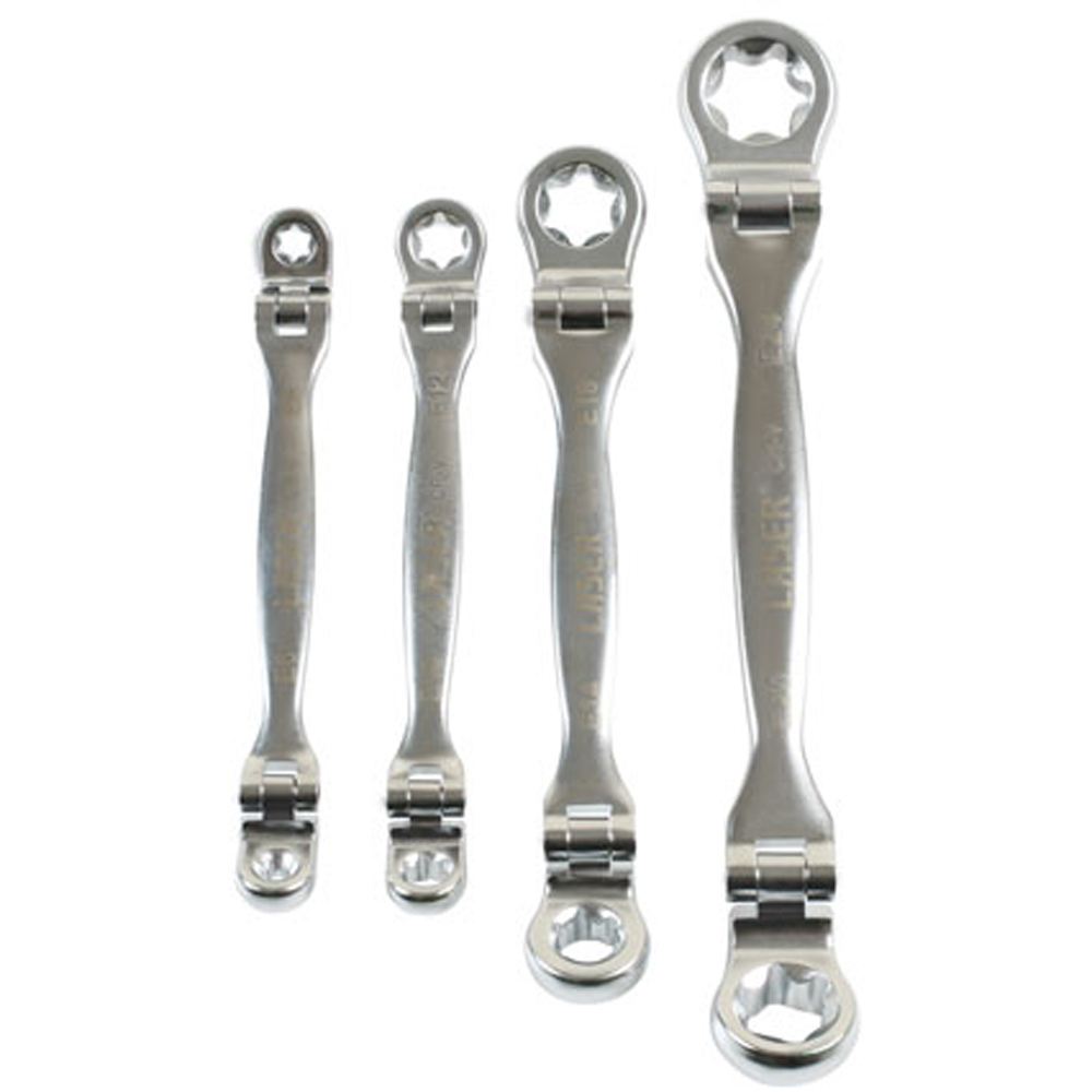 Laser 7260 4 Piece Flexible Star Spanner Set Image 3