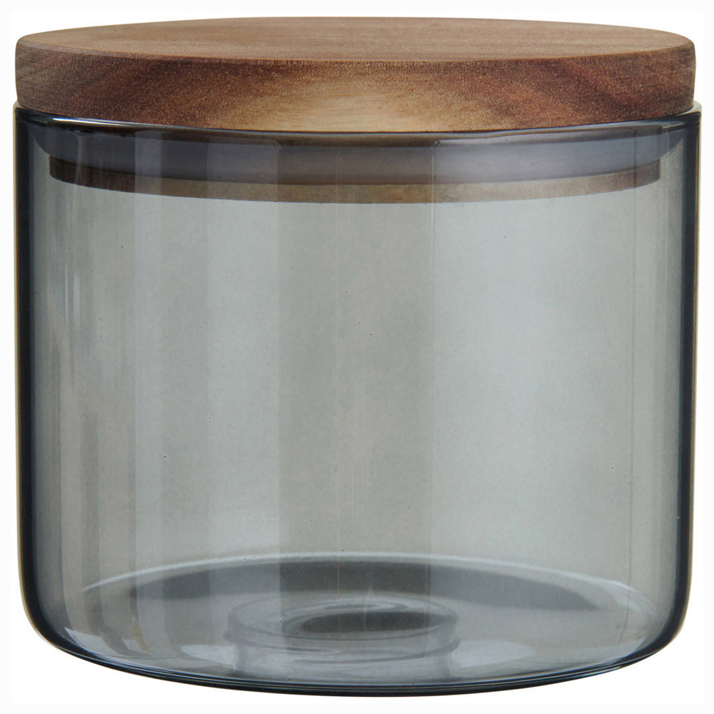 Wilko Smoke Small Storage Jar Image 1