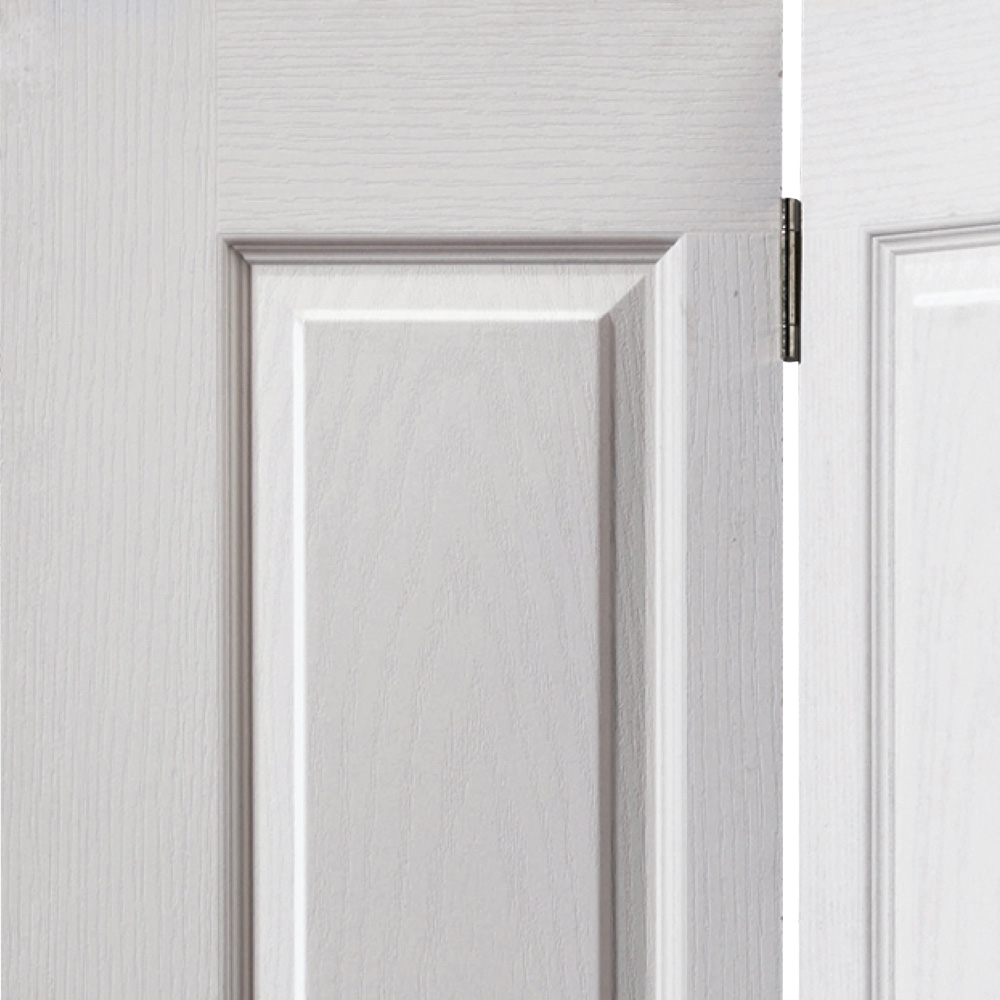 JB Kind Canterbury Moulded Panel White Grained Bi-Fold Internal Door 1981 x 610mm Image 3