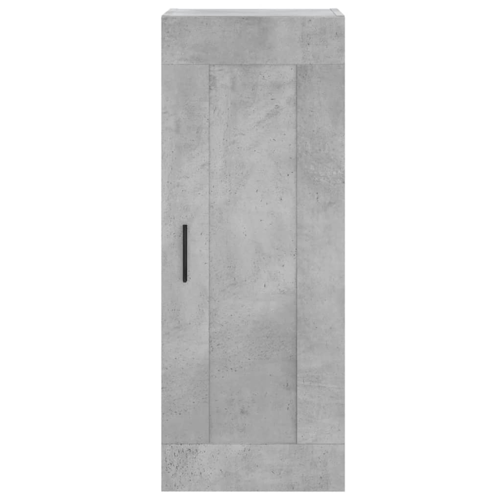 vidaXL 2 Door Concrete Grey Highboard Image 7