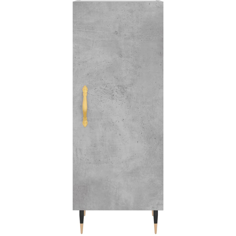 vidaXL 2 Door Concrete Grey Highboard Image 5