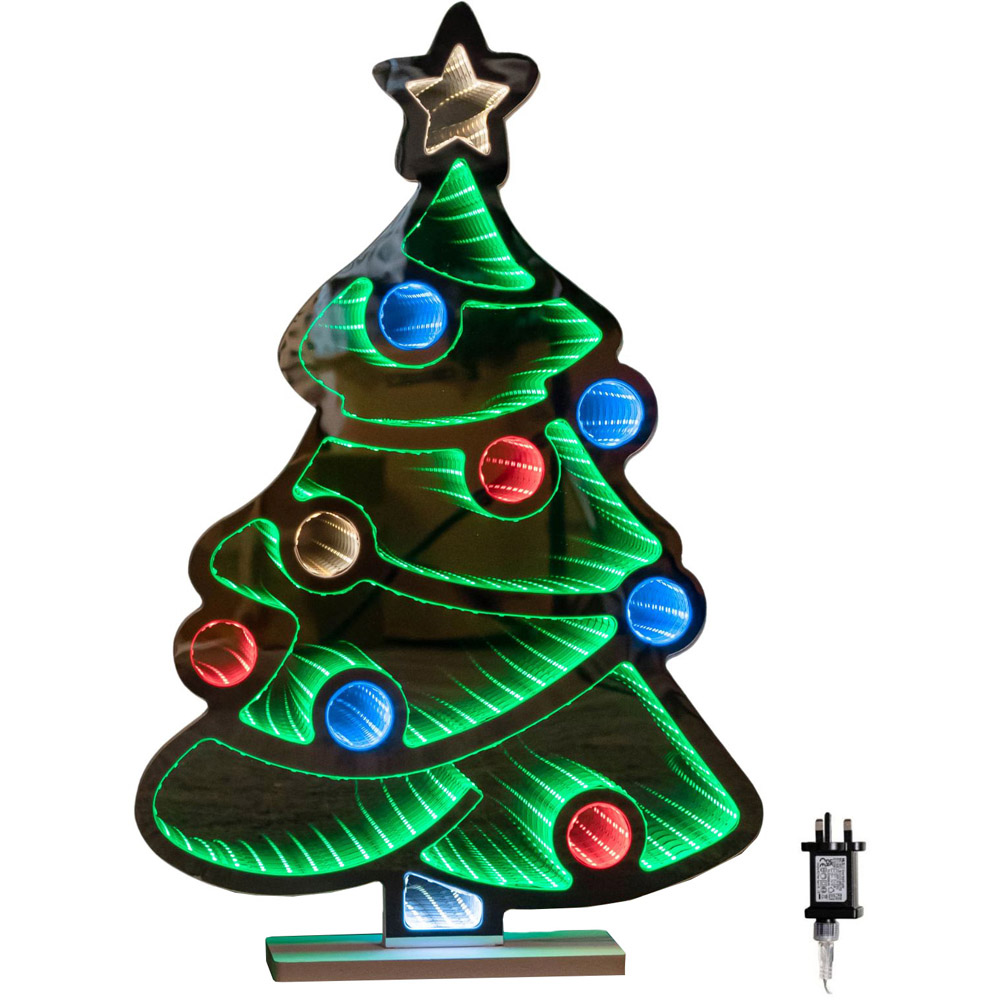 Samuel Alexander Light Up Christmas Tree Infinity Decoration 60cm Image 2