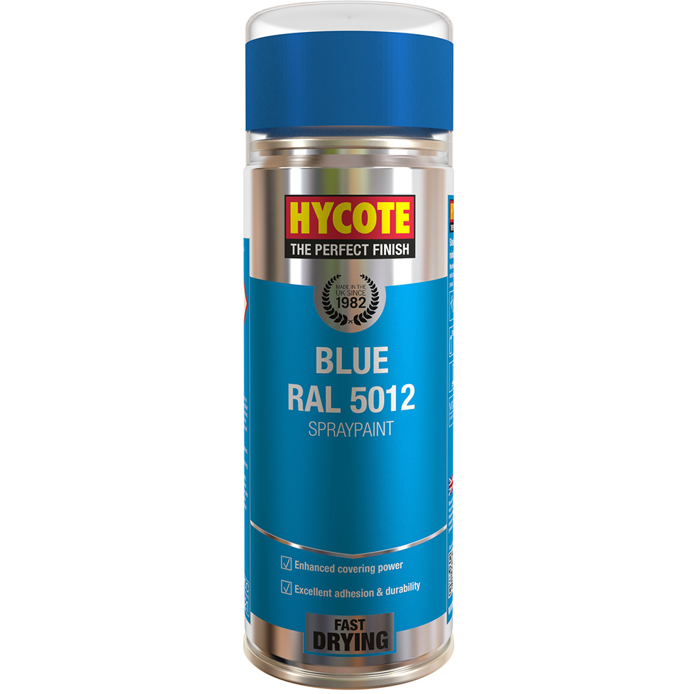 Hycote Blue Ral 5012 Car Spray Paint 400ml Image