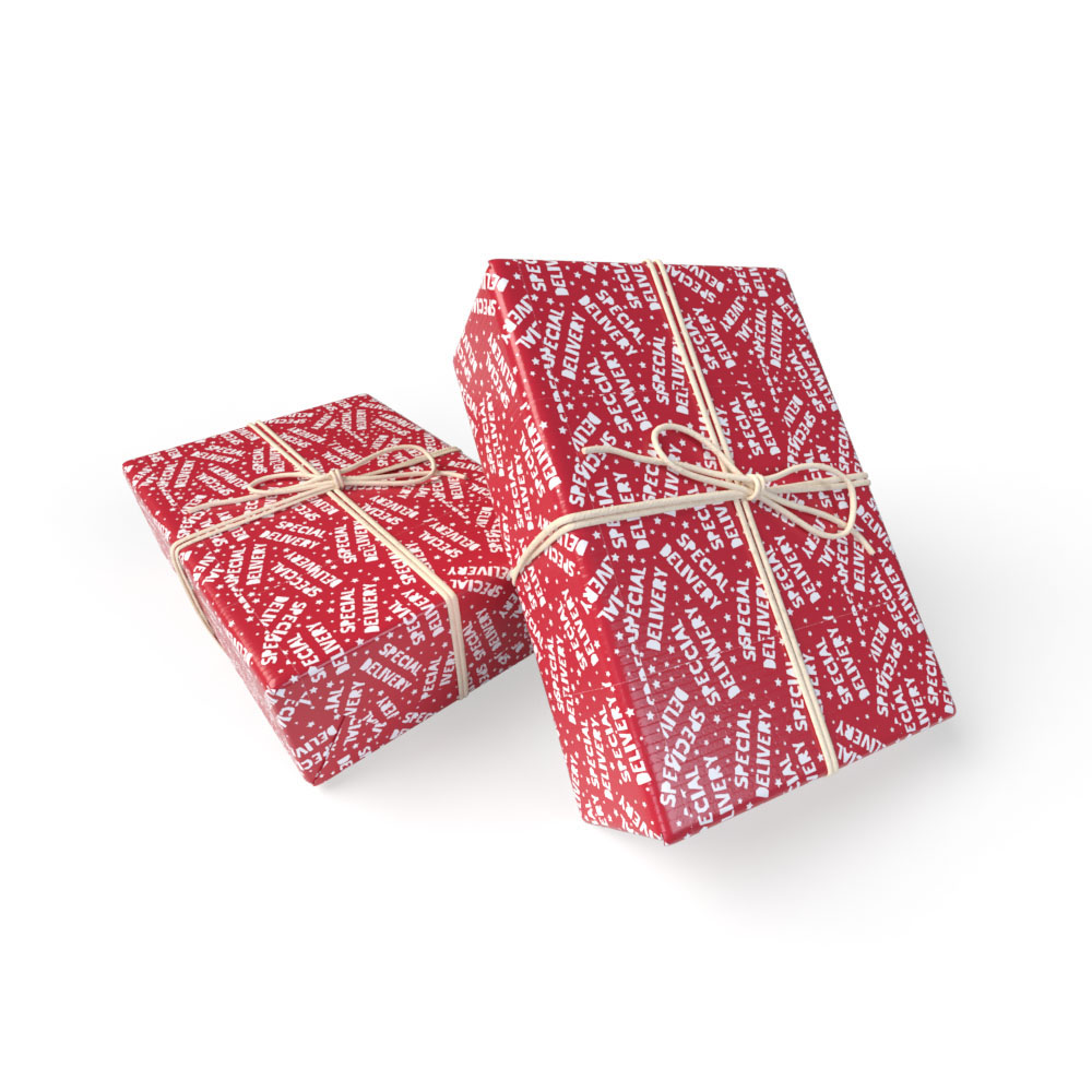 Wilko 8m Festive Joy Extra Wide Wrapping Paper Image 2